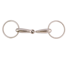 Filete anillas hueco inoxidable 'Los Nietos Dressage'