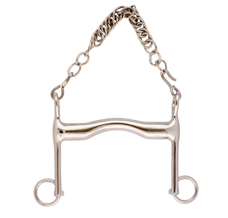 Bocado de doma inoxidable 'Los Nietos Dressage'