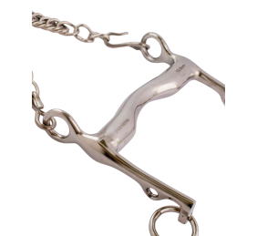 Bocado de doma inoxidable 'Los Nietos Dressage'