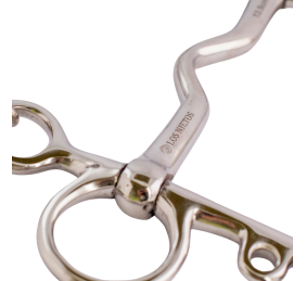 Bocado pelham puente inoxidable 'Los Nietos Dressage'