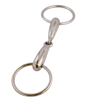 Filete anillas hueco inoxidable 'Los Nietos Dressage'