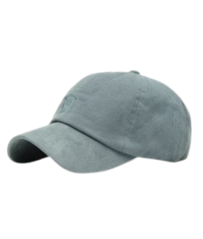Gorra de micropana bordada | Zafiro