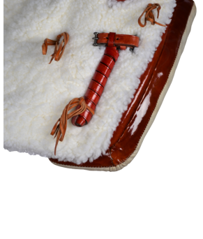 Silla de montar vaquera de fibra modelo Dalia | Avellana