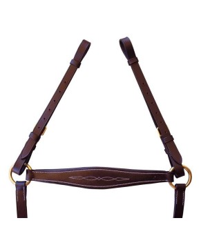 Pechopetral decorado puente tijerilla