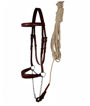 Cabezada de presentación Los Nietos Pavonado