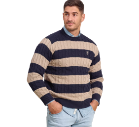 Jersey de ochos y rayas