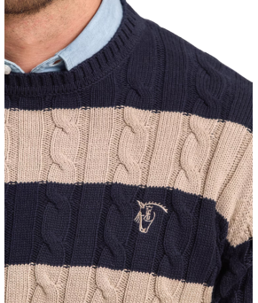 Jersey de ochos y rayas