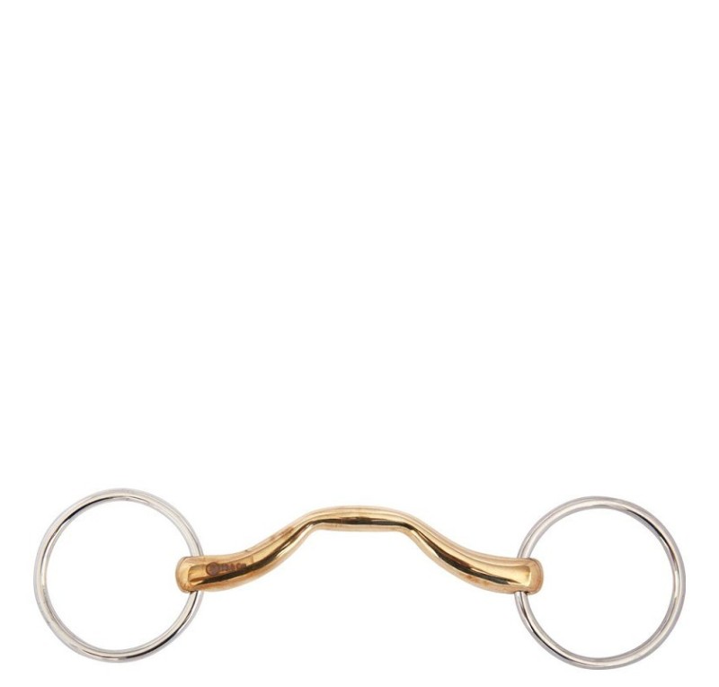 Bocado de doma de anilla suelta BR Mullen suave | 16 mm