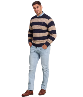 Jersey de ochos y rayas