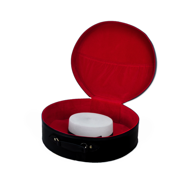 Sombrerera de polipiel | Varios colores