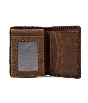 Cartera americana 7313 | Marrón