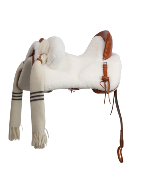 Silla vaquera mixta de fibra modelo Laura | Varios colores