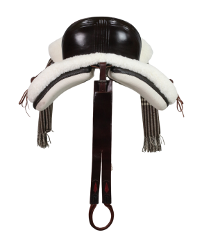 Silla vaquera mixta de fibra modelo Laura | Varios colores