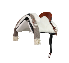 Silla vaquera mixta de fibra modelo Laura | Varios colores