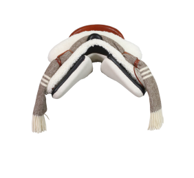 Silla vaquera mixta de fibra modelo Laura | Varios colores