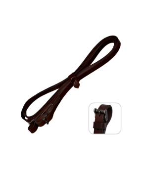 Falsa rienda vaquera con fundones 'Los Nietos' | Hebillas fragua