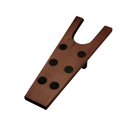 Sacabotas de madera con inserciones de goma