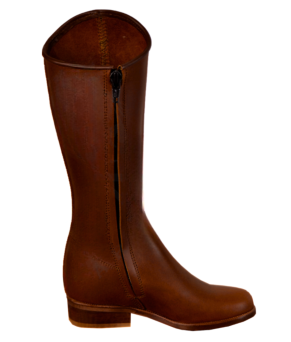 Bota niño cremallera interior | Modelo 149  | Castaña