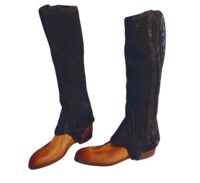 Polaina Serraje Felpa Con Fuelle Elástico