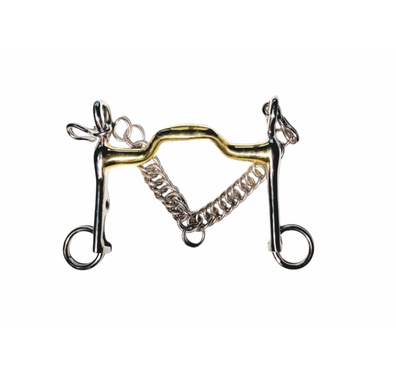 Bocado doma GS anatómico inoxidable