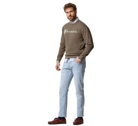 Sudadera Equestrian La Garrocha | Verde oliva