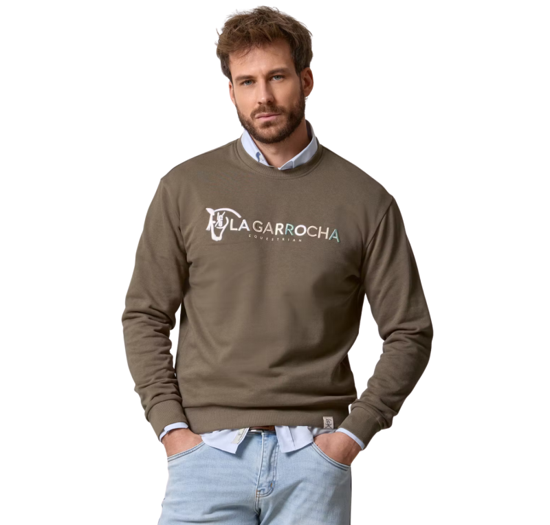 Sudadera Equestrian La Garrocha | Verde oliva