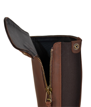 Bota de trabajo 'Lea Vicens' | Suela vibram | Chocolate