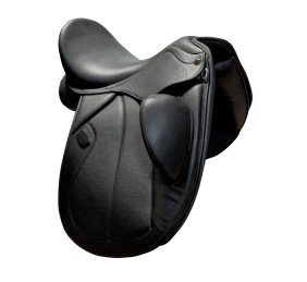 Silla inglesa de doma Castel-TM con taco muslera