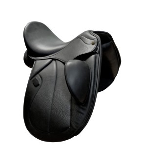 Silla inglesa de doma Castel-TM con taco muslera