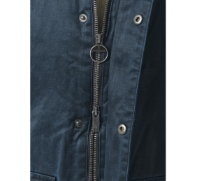 Chaleco efecto encerado | Marino