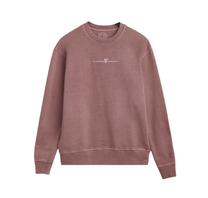 Sudadera Garment Dyed | Lavanda