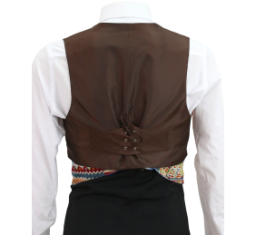 Chaqueta y chalequillo | Éster | Tabaco