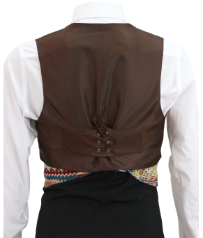 Chaqueta y chalequillo | Éster | Tabaco