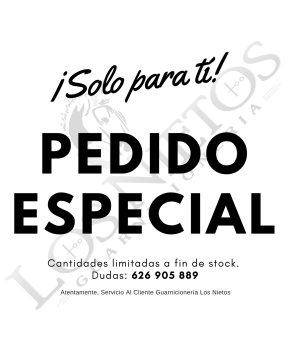 PEDIDO ESPECIAL SANTIAGO VIZCAÍNO