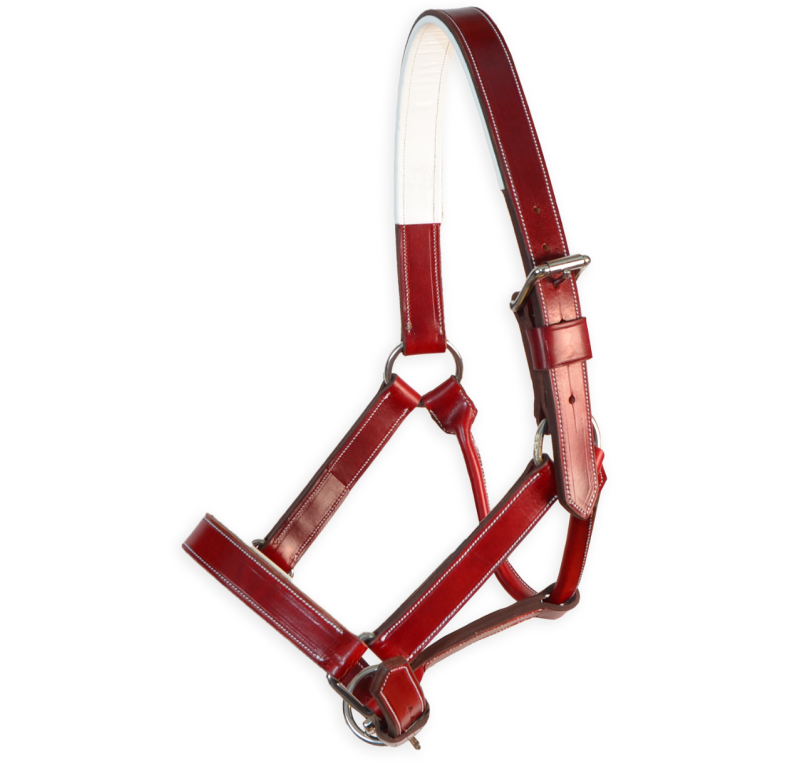 Cabezada de cuadra 'Los Nietos' | Cereza y blanco