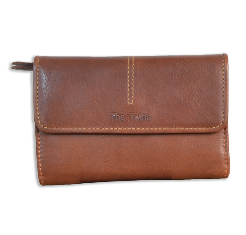 Cartera De Piel Señora AUR02897 color cuero