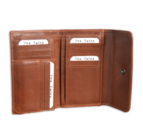 Cartera De Piel Señora AUR02897 color cuero