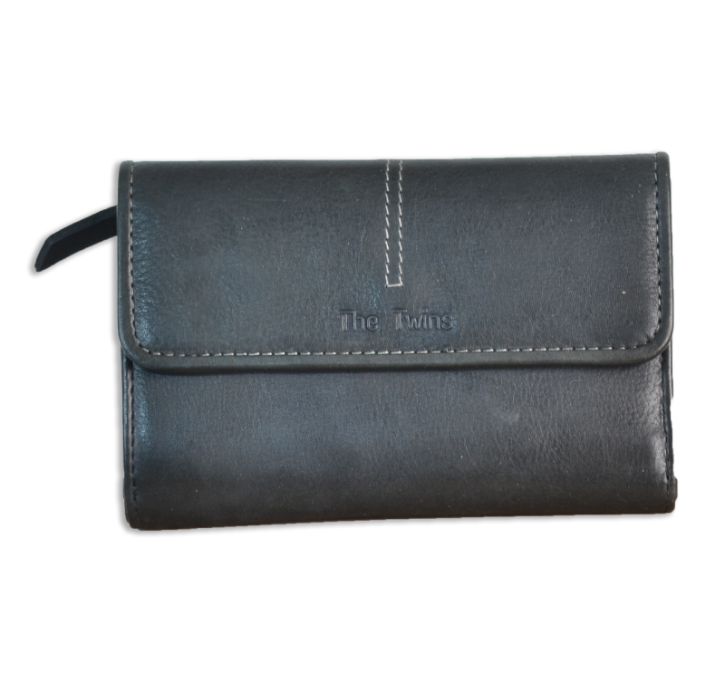 Cartera De Piel Señora AUR02897 Color negro