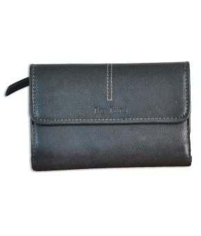 Cartera De Piel Señora AUR02897 Color negro