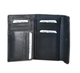 Cartera De Piel Señora AUR02897 Color negro