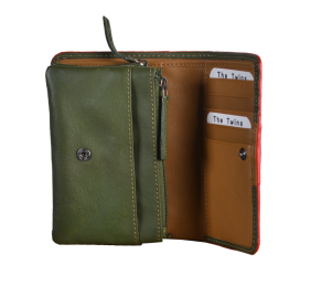 Billetero juvenil PAD21518| Color verde