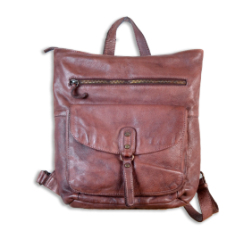 Mochila de Cuero NIC06939| Color cuero