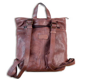 Mochila de Cuero NIC06939| Color cuero