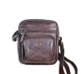 Bolsito Bandolera Cuero WAL05721 | Color roble