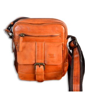 Bolsito Bandolera Cuero WAL0002| Color cuero