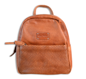 Mochila de Cuero CRA00| Color cuero