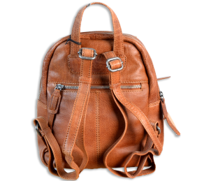 Mochila de Cuero CRA00| Color cuero