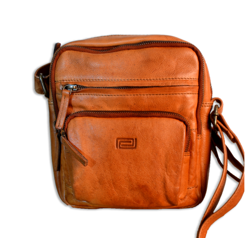 Bolsito Bandolera Cuero WAL05721 | Color cuero