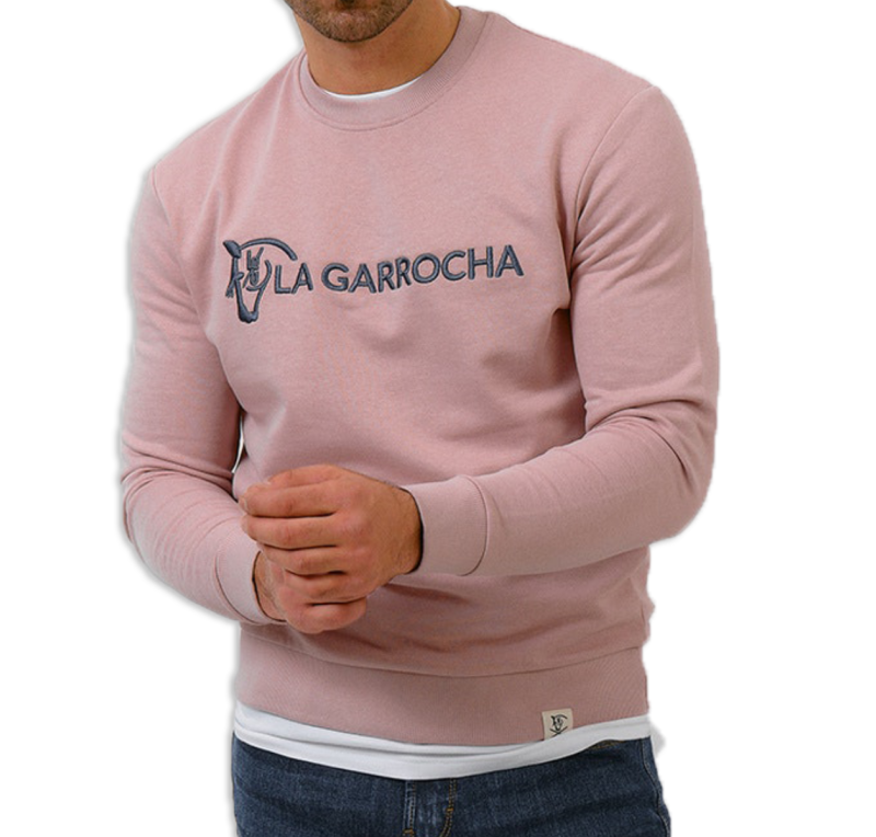Sudadera básica 'La Garrocha' | Rosa