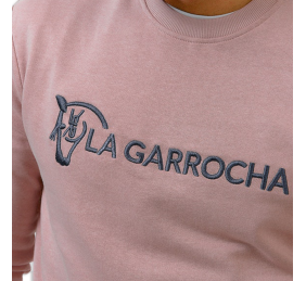 Sudadera básica 'La Garrocha' | Rosa